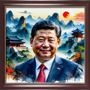 Sample of Xi Memes Card